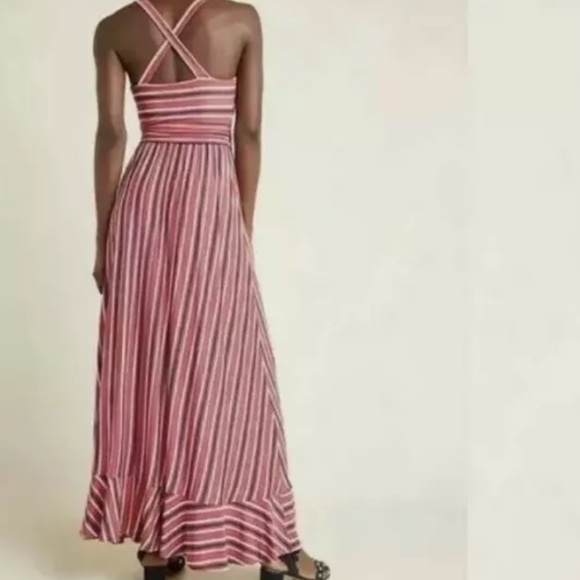 ❤️SOLD❤️Anthropologie Maeve Gabriela Striped Maxi Dress Small S New NWT - Picture 2 of 3